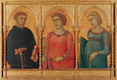 Three Saints by Pietro Lorenzetti